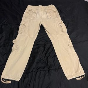 Khaki cargo pants